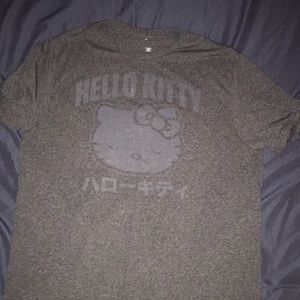 Dark Gray Hello Kitty Women’s M T-shirt